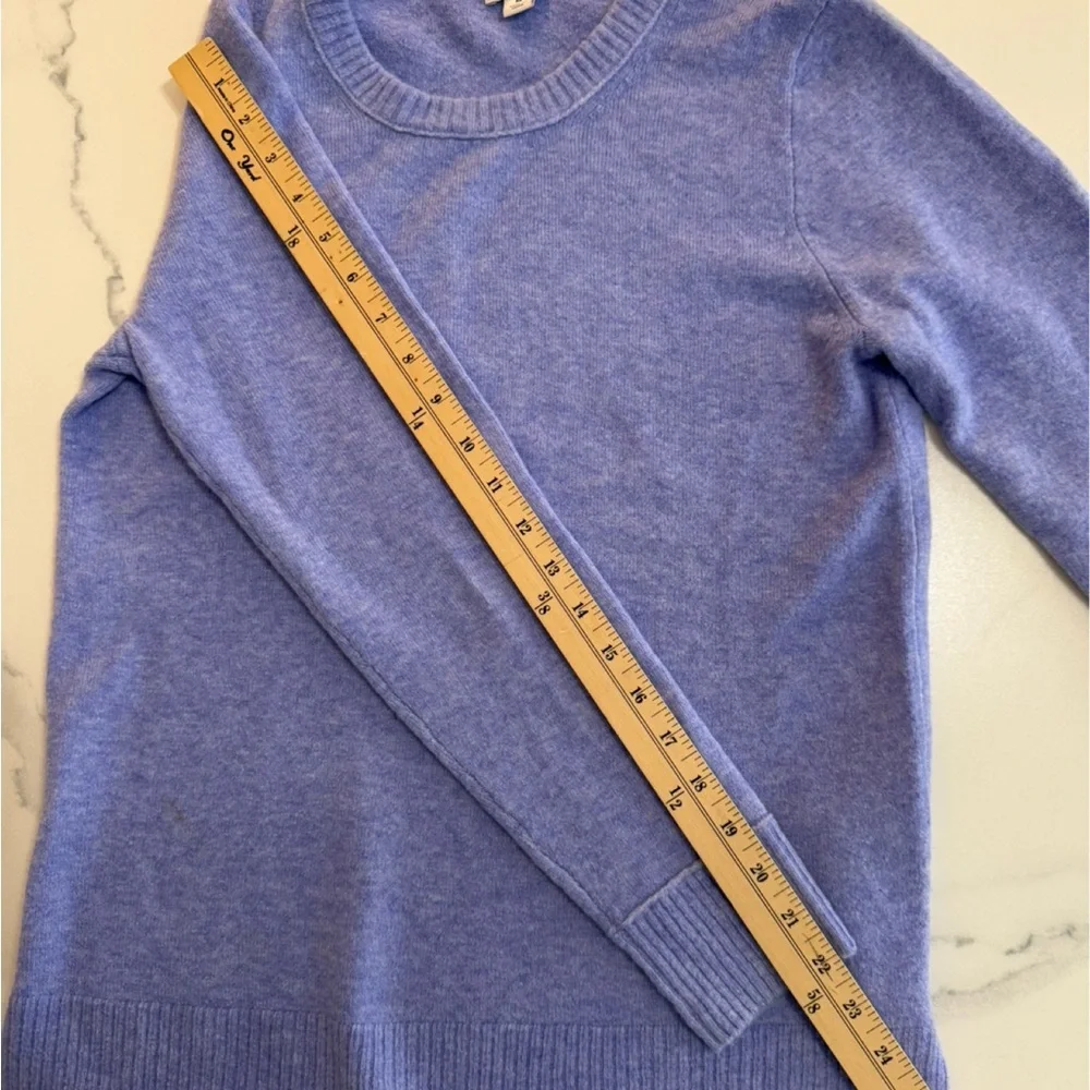 J. Crew Light Blue Crew Neck Sweater. Medium